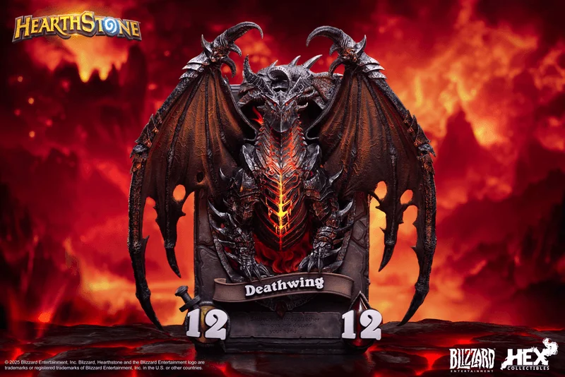 HEX Collectibles Blizzard Hearthstone® Deathwing Art Statue - Blizzard