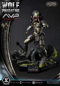 Prime 1 Studio Real Elite Masterline Aliens vs. Predator: Requiem Wolf Predator DX Bonus Version - Alien (Movie Franchise) - photo 53