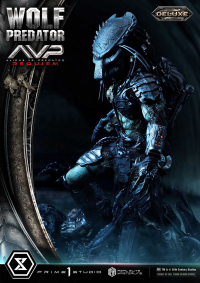 Real Elite Masterline Aliens vs. Predator: Requiem Wolf Predator DX Bonus Version 95