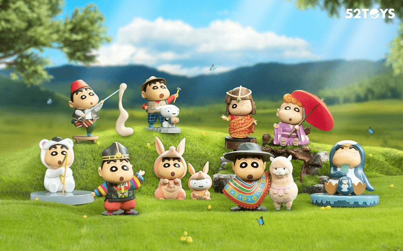 CRAYON SHIN-CHAN Around the World 3rd series (8+1)