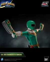 threezero Power Rangers Zeo - FigZero 1/6 Zeo Ranger IV Green - Power Rangers - photo 8