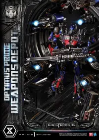 Prime 1 Studio Museum Masterline Transformers: Dark of the Moon (Film) Optimus Prime Weapons Depot - Transformers - photo 27