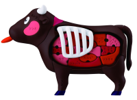 Beef Puzzle , Megahouse Kaitai Puzzle 3