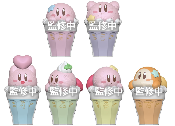 CharaLatte Float Case - Kirby "Kirby", Bandai Shokugan CharaLatte Case (Box)