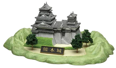 Fujimi [Castle-1] 1/700 Kumamoto Castle - Scale Kits