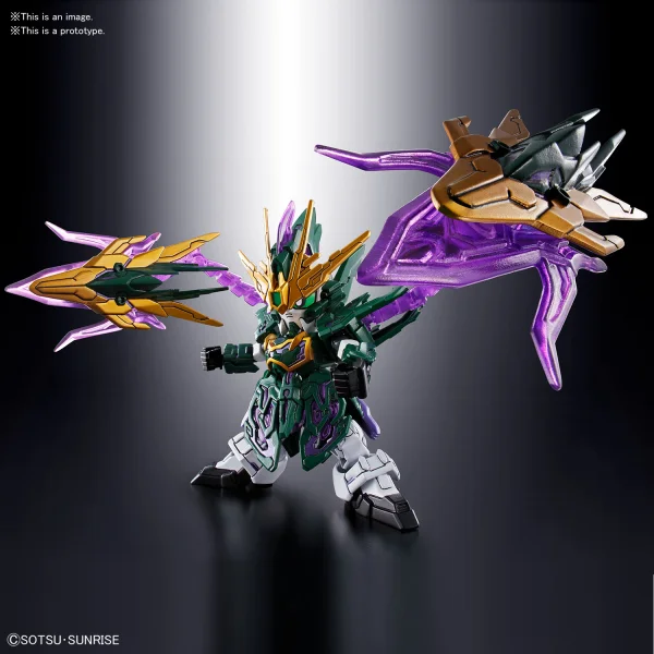 BANDAI HOBBY SD SANGOKUSOKETSUDEN [14] ZHANG HE ALTRON GUNDAM - SD Gundam Sangokuden Brave Battle Warriors