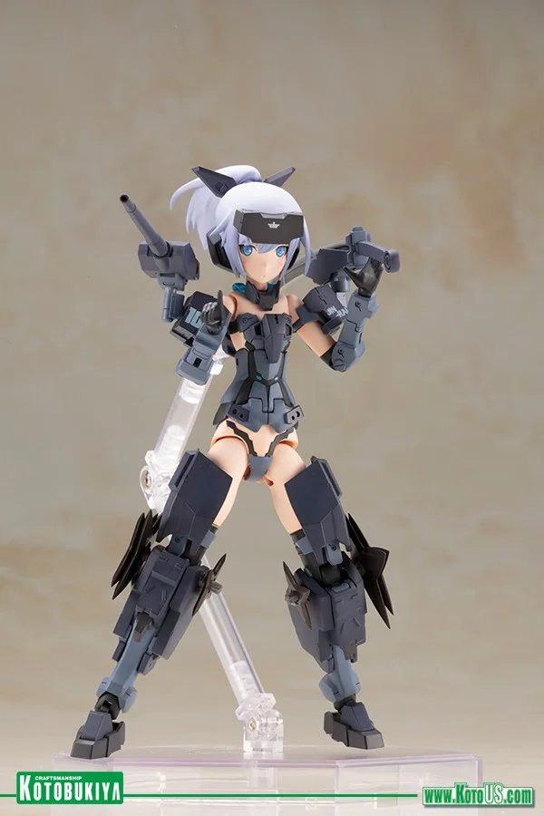 KOTOBUKIYA FRAME ARMS GIRL JINRAI INDIGO VERSION PLASTIC MODEL KIT - Frame Arms Girl