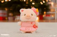 TOYZEROPLUS LuLu the Piggy Pink Life - Elegant Lu Plush Keychain - LuLu The Piggy - photo 1