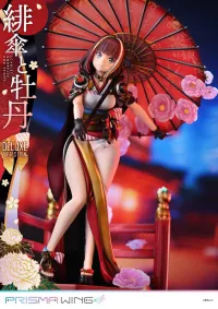 Prime 1 Studio PRISMA WING fuzichoco original Illustration Scarlet Umbrella and Peony Deluxe Version 1/7 Scale Pre-Painted Figure - Scale Figures - photo 3