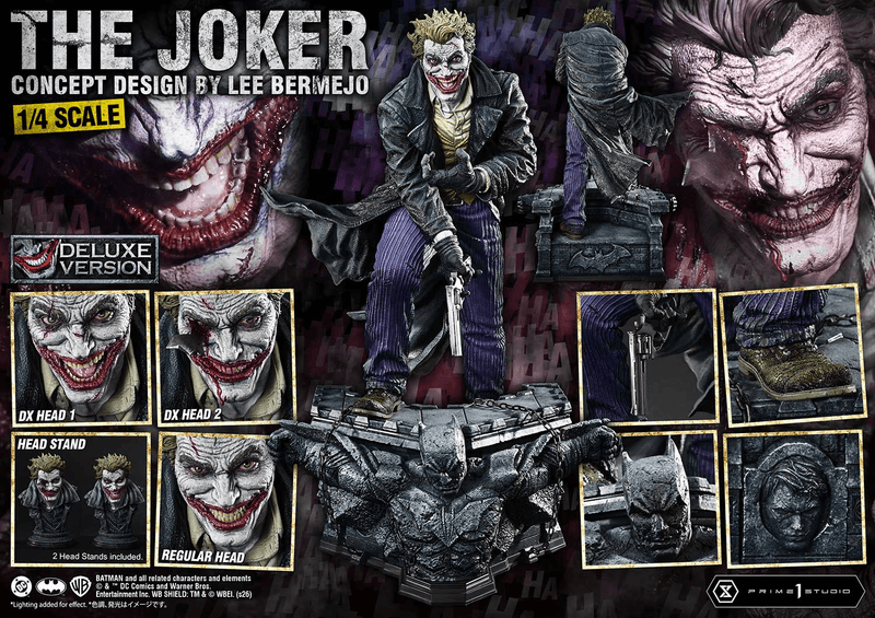 Ultimate Premium Masterline Batman (Comics) The Joker (Concept Design by Lee Bermejo) Deluxe	