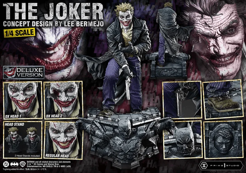 Prime 1 Studio Ultimate Premium Masterline Batman (Comics) The Joker (Concept Design by Lee Bermejo) Deluxe	 - DC Comics