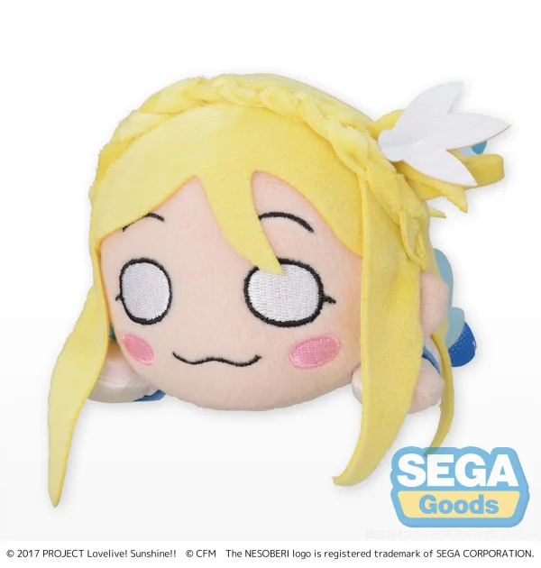 SEGA NESOBERI (Lay-Down) "Love Live! Sunshine!! x Hatsune Miku" Plush "Mari Ohara" (S) - Hatsune Miku