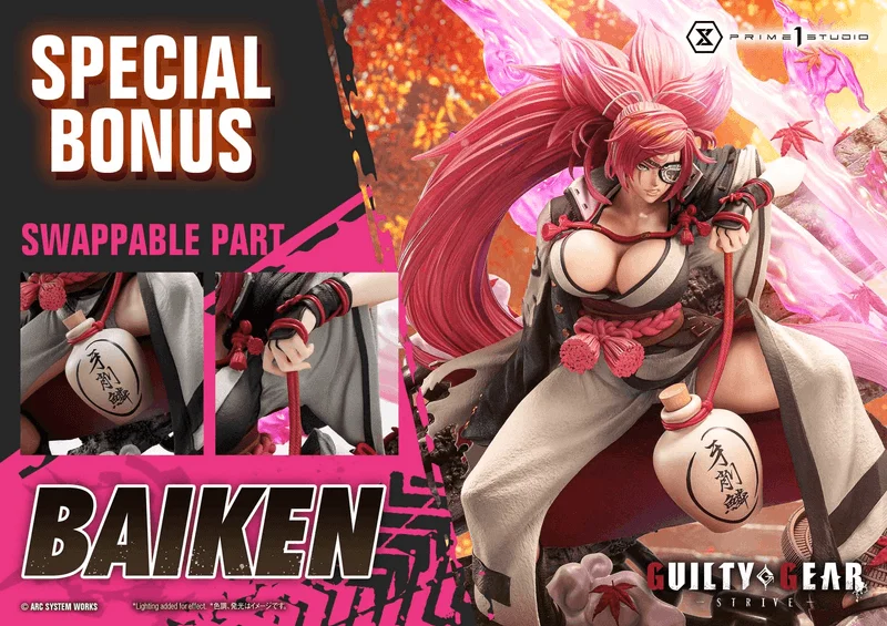 Prime 1 Studio Ultimate Premium Masterline GUILTY GEAR -STRIVE- BAIKEN Bonus Version 		 - Guilty Gear