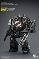 Raven Guard Contemptor Dreadnought with Gravis autocannon and Chainfist 13
