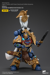 Ultramarines Legion Praetor with Power Sword and Volkite Serpenta 2