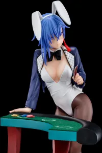 Hakoiri-musume Sakuya Sieglinde wearing lapis lazuli blue bunny costume with Nip Slip Gimmick System - The Demon Sword Master of Excalibur Academy - photo 9
