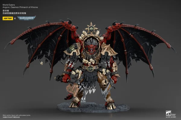 JOYTOY World Eaters Angron, Daemon Primarch of Khorne - Warhammer 40K