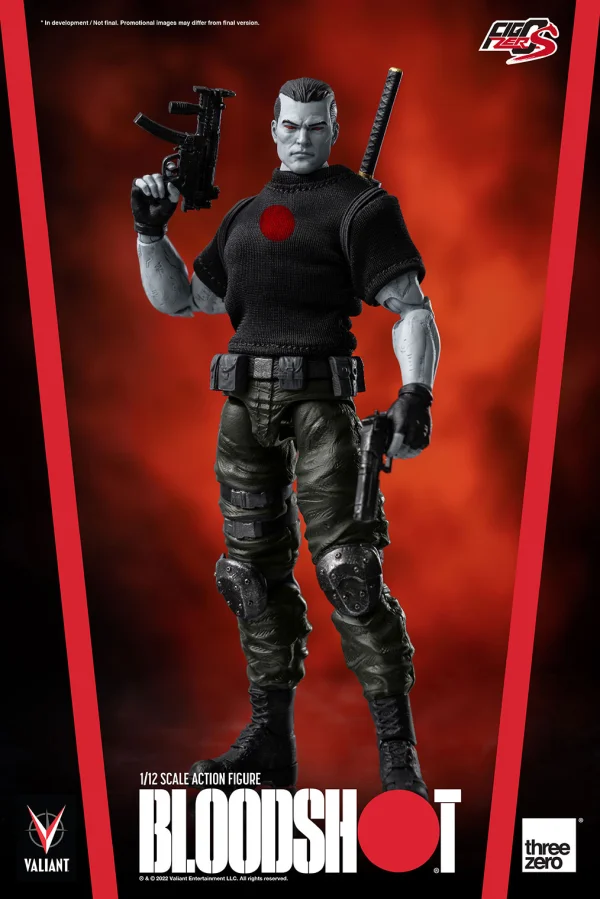 threezero VALIANT - FigZero S 1/12 Bloodshot - Valiant