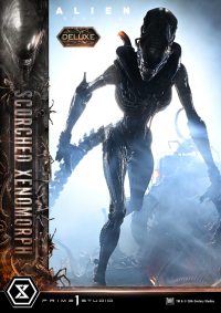 Museum Masterline XL Alien: Romulus Scorched Xenomorph Deluxe Bonus Version 28