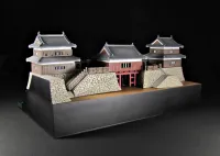 PLUM PMOA Shinsyuy Ueda Castle -w/Sanada Kabuto Paper Craft(re-run) - Scale Kits - photo 9