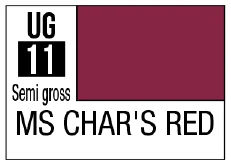 GSI Creos G Color - MS Char Red (Char Custom) - 10ml - Paints