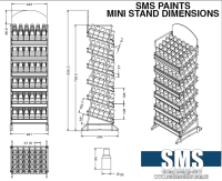 Premium Acrylic Lacquer MINI RETAIL DISPLAY (STAND ONLY) 2
