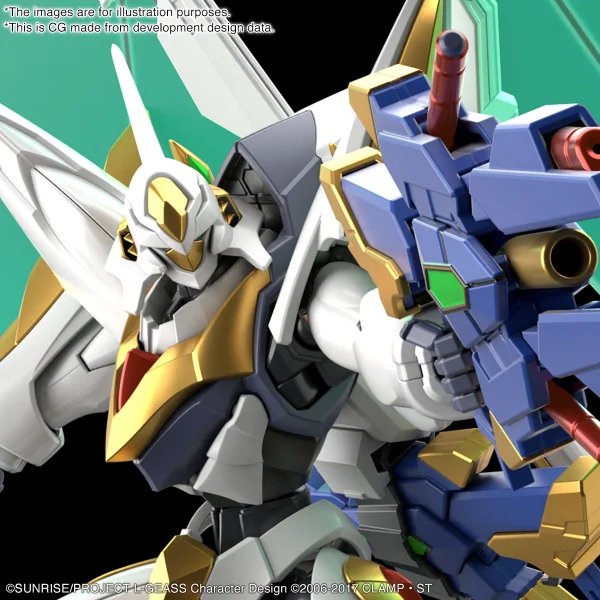 BANDAI HOBBY HG 1/35 LANCELOT ALBION - Code Geass: Lelouch of the Rebellion