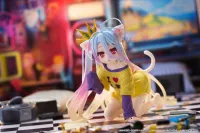 TAITO No Game No Life Desktop Cute Figure - Shiro (Cat Ear T-Shirt Ver.) - No Game No Life - photo 4