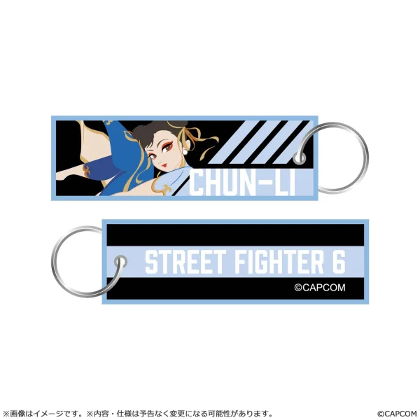 CAPCOM Street Fighter 6 Flight Tag Keychain CHUN-LI - Street Fighter