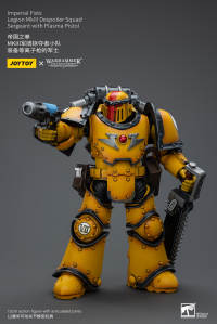 Imperial Fists Legion MkIII Despoiler Squad Sergeant with Plasma Pistol 7