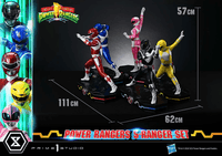 Premium Masterline Mighty Morphin Power Rangers Power Rangers 5-Ranger Set Deluxe Version 3