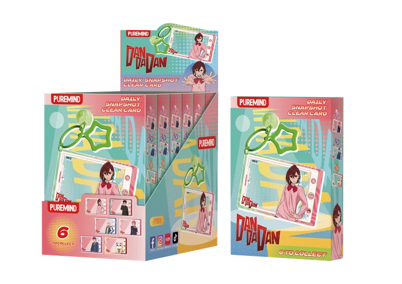 PUREMIND Dandadan - Daily Snapshot Clear Card (6 units/set) - Dandadan