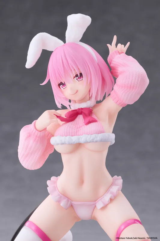 TAITO To Love-Ru Darkness MOFLOCK Figure - Momo (Fluffy Bunny Ver.) - To LOVE-Ru