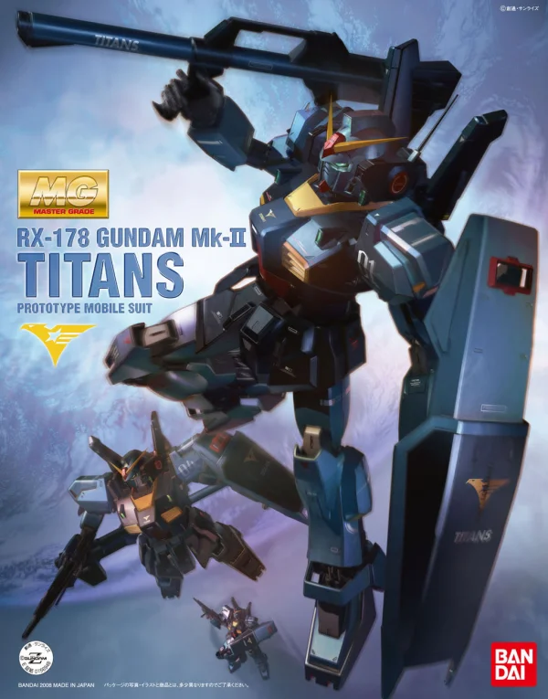 BANDAI HOBBY MG Gundam MK2 Titans Ver2.0 Limited - Mobile Suit Gundam Zeta