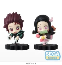 SEGA mOH!ment Anime "Demon Slayer: Kimetsu no Yaiba" Mini Figure Vol.1 (EX) [Pack of 2: 1 Tanjiro, 1 Nezuko] - Demon Slayer: Kimetsu no Yaiba - photo 2