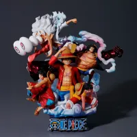 MegaHouse Petitrama series DX LOGBOX ONE PIECE RE BIRTH 02 Luffy Special - ONE PIECE - photo 3