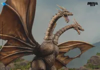 HIYA TOYS Exquisite Basic Series  None Scale 10 Inch Godzilla vs. King Ghidorah King Ghidorah Battle Damaged Ver. Action Figure - Godzilla - photo 3