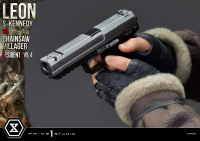 Ultimate Premium Masterline Resident Evil 4 Leon S. Kennedy versus Chainsaw Villager Bonus Version 28