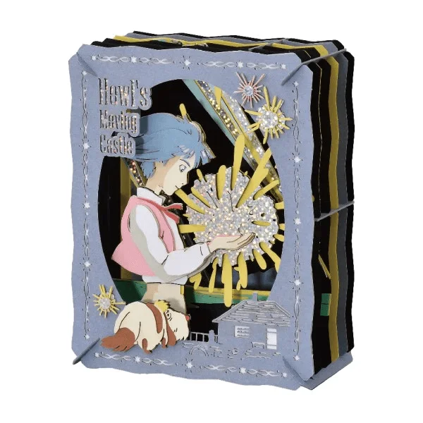 ENSKY PT-233X Howl's Moving Castle Paper Theater - Howl and Son of Stars "Howl's Moving Castle" (Box/6) - Howl's Moving Castle