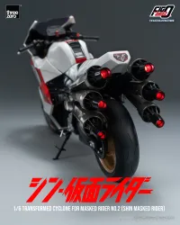 threezero FigZero 1/6 Transformed Cyclone for Masked Rider No.2 (SHIN MASKED RIDER) - Kamen Rider: Masked Rider - photo 15