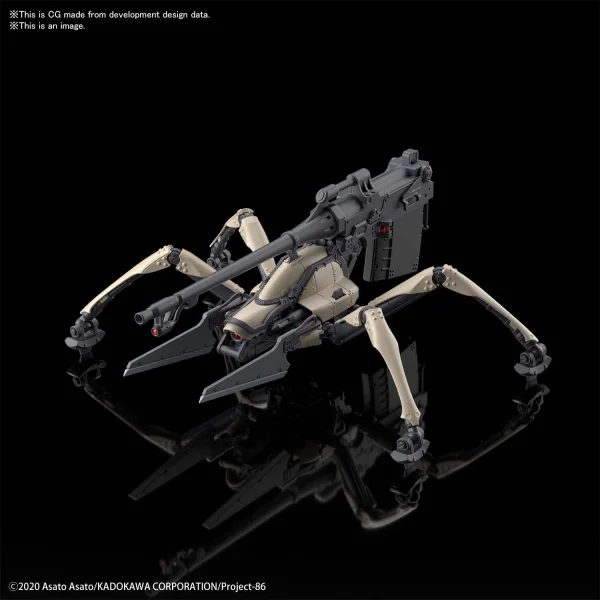BANDAI HOBBY HG 1/48 JUGGERNAUT (SHIN USE) - 86 EIGHTY-SIX
