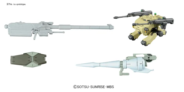 BANDAI HOBBY Orphans HG 1/144 MS Option Set 1 & CGS Mobile Worker - Mobile Suit Gundam: Iron-Blooded Orphans