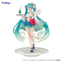 FuRyu Hatsune Miku Exceed Creative Figure - Hatsune Miku SweetSweets Series Melon Soda Float- - Hatsune Miku - photo 1