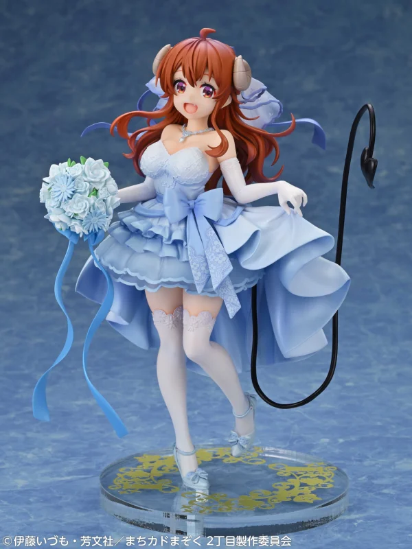 Medicos Entertainment TV Anime The Demon Girl Next Door 2 Shadow Mistress Yuuko Wedding Ver. Complete Figure - The Demon Girl Next Door 2