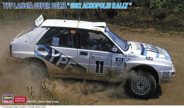 Hasegawa 1/24  YPF LANCIA SUPER DELTA "1992 ACROPOLIS RALLY" - Scale Kits