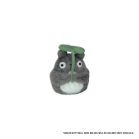 Totoro with Leaf Beanbag (S)  "My Neighbor Totoro"