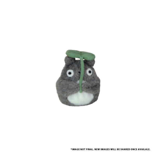 Totoro with Leaf Beanbag (S)  "My Neighbor Totoro"