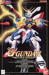 BANDAI HOBBY HG 1/100 G Gundam (Hyper Mode) - Mobile Fighter G Gundam