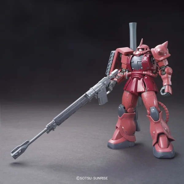 BANDAI HOBBY HG 1/144 Char's Zaku II - Mobile Suit Gundam