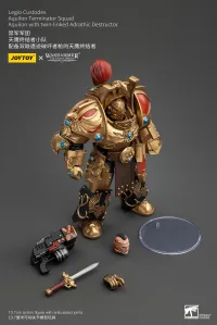 JOYTOY Legio Custodes Aquilon Terminator Squad Aquilon with twin-linked Adrathic Destructor - Warhammer 40K - photo 3